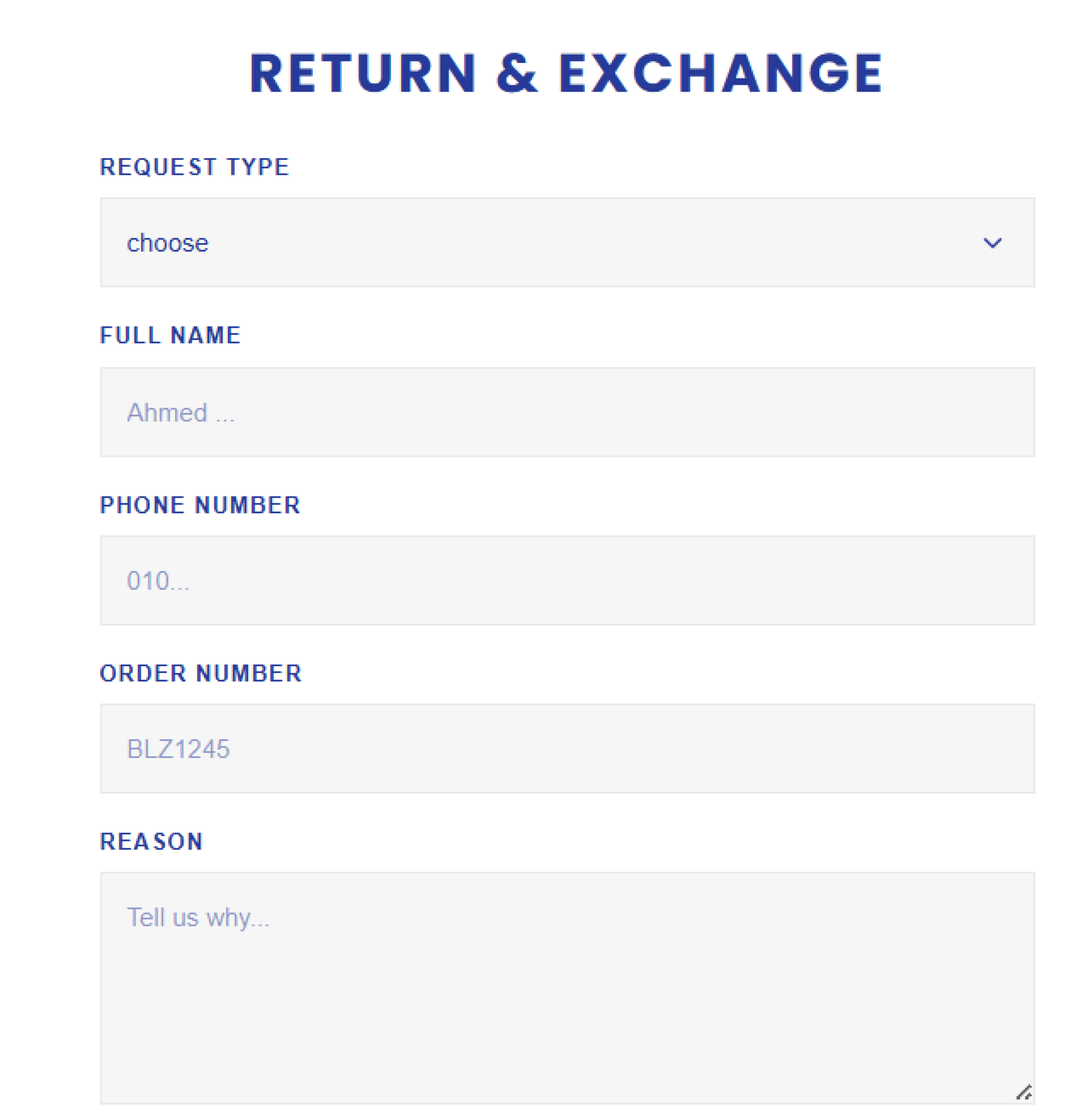 Returns & Exchange Manager – Custom Shopify App