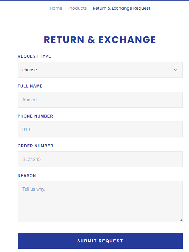Returns & Exchange Manager – Custom Shopify App