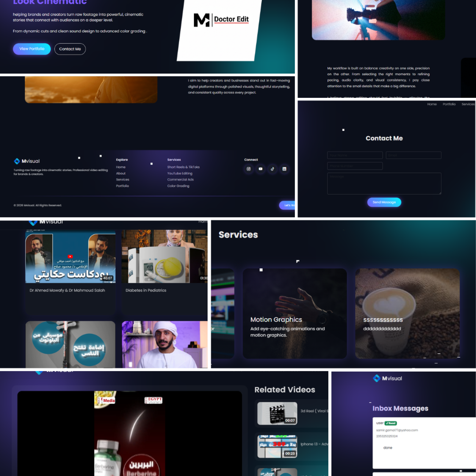 Mvisual Portfolio