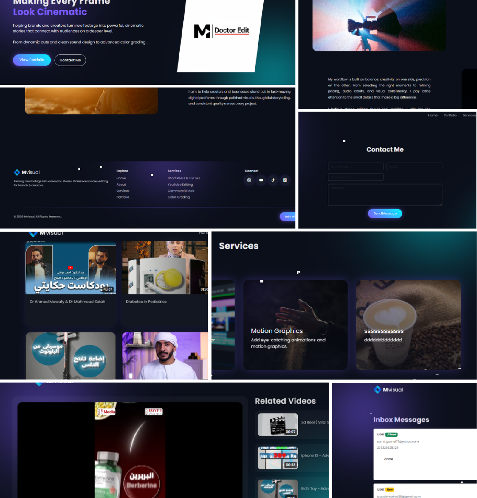 Mvisual Portfolio