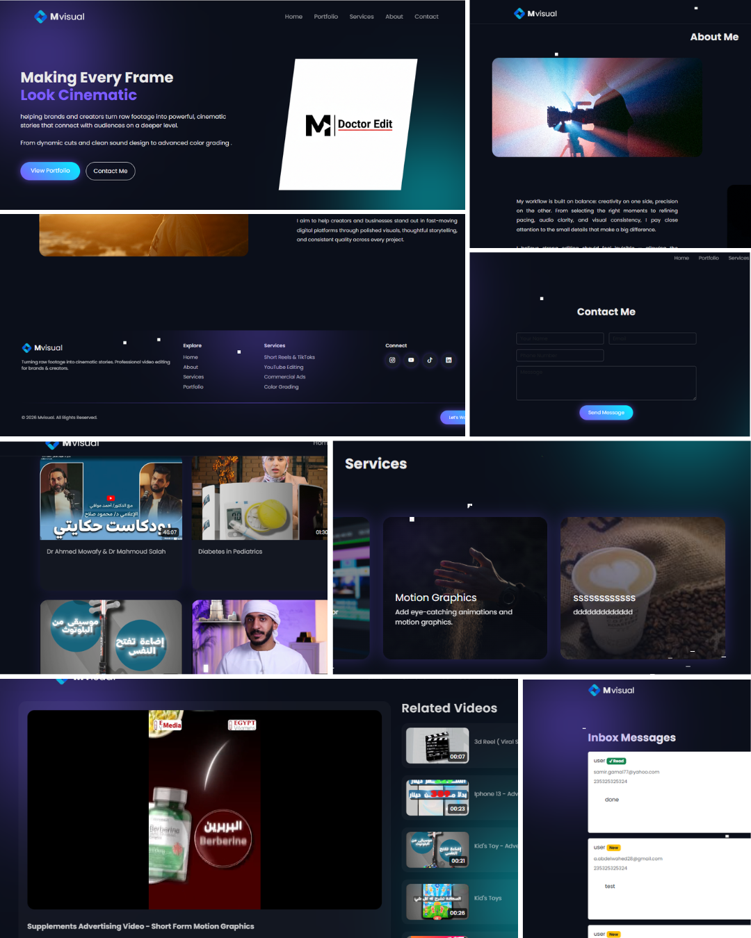 Mvisual Portfolio